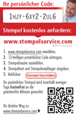 Heri Gutschein f&#252;r Textplatte