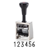 Numeroteur B6&lt;br/&gt;6-Stellen&lt;br/&gt;5.5mm&lt;br/&gt;Block