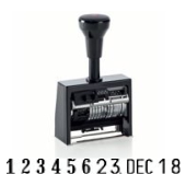 Datum-Numeroteur ND6K &lt;br/&gt;6-Stellen + Datum&lt;br/&gt;4.5mm