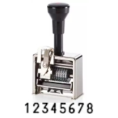 Numeroteur C1&lt;br/&gt;8-Stellen&lt;br/&gt;4.5mm&lt;br/&gt;Block