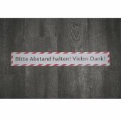 Fussbodenaufkleber &lt;br /&gt;&#171;Bitte Abstand halten! Vielen Dank!&#187;