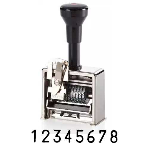Numeroteur REINER C1 8-Stellen 4.5mm Block