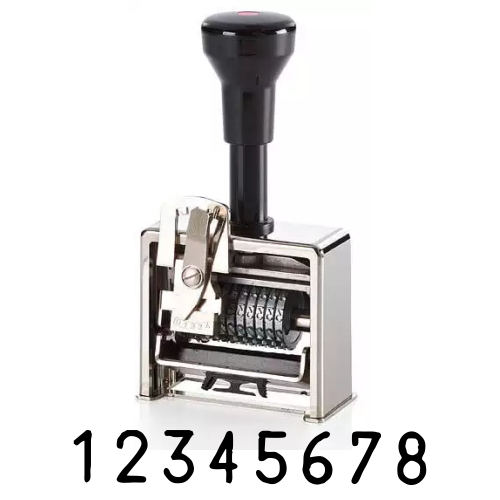 Numeroteur REINER C1 8-Stellen 5.5mm Block