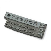 Text plate for Printer 20