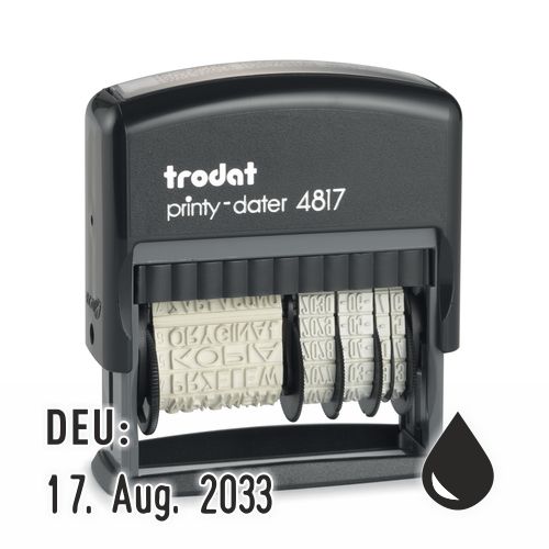 Trodat Printy 4817 (German)