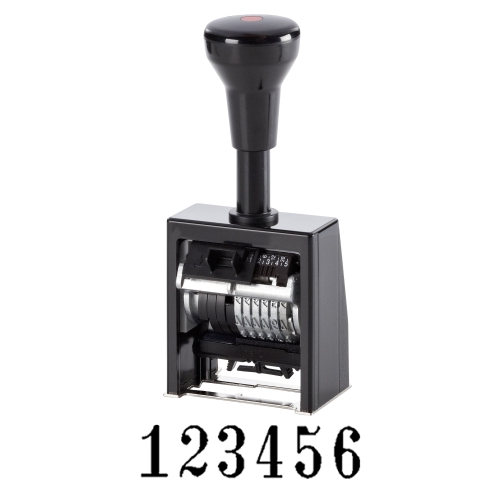 Automatic Numbering Machine REINER B6K 6-digits 5.5mm Antiqua