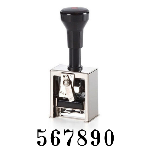 Automatic Numbering Machine REINER B2 6-digits 5.5mm Antiqua