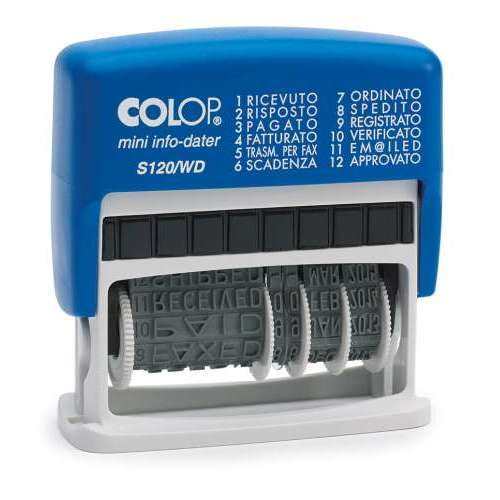 Colop Mini-Info-Dater S 120/WD - ITALIAN