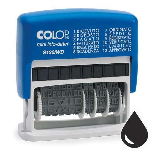 Colop Mini-Info-Dater S 120/WD - ITALIAN