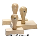 Tampon bois jusqu'à 60 mm