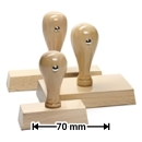 Tampon bois jusqu'à 70 mm