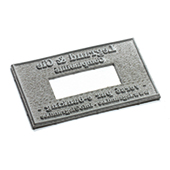 Placa di testo per Classic 2910/P04