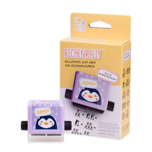 Pi&#249; Simboli Timbro a rullo Little Dots™ Rechenrally™